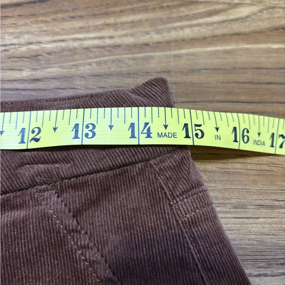 NEW Sanctuary women’s brown corduroy Hayden bootcut pants size 28 - Picture 7 of 9